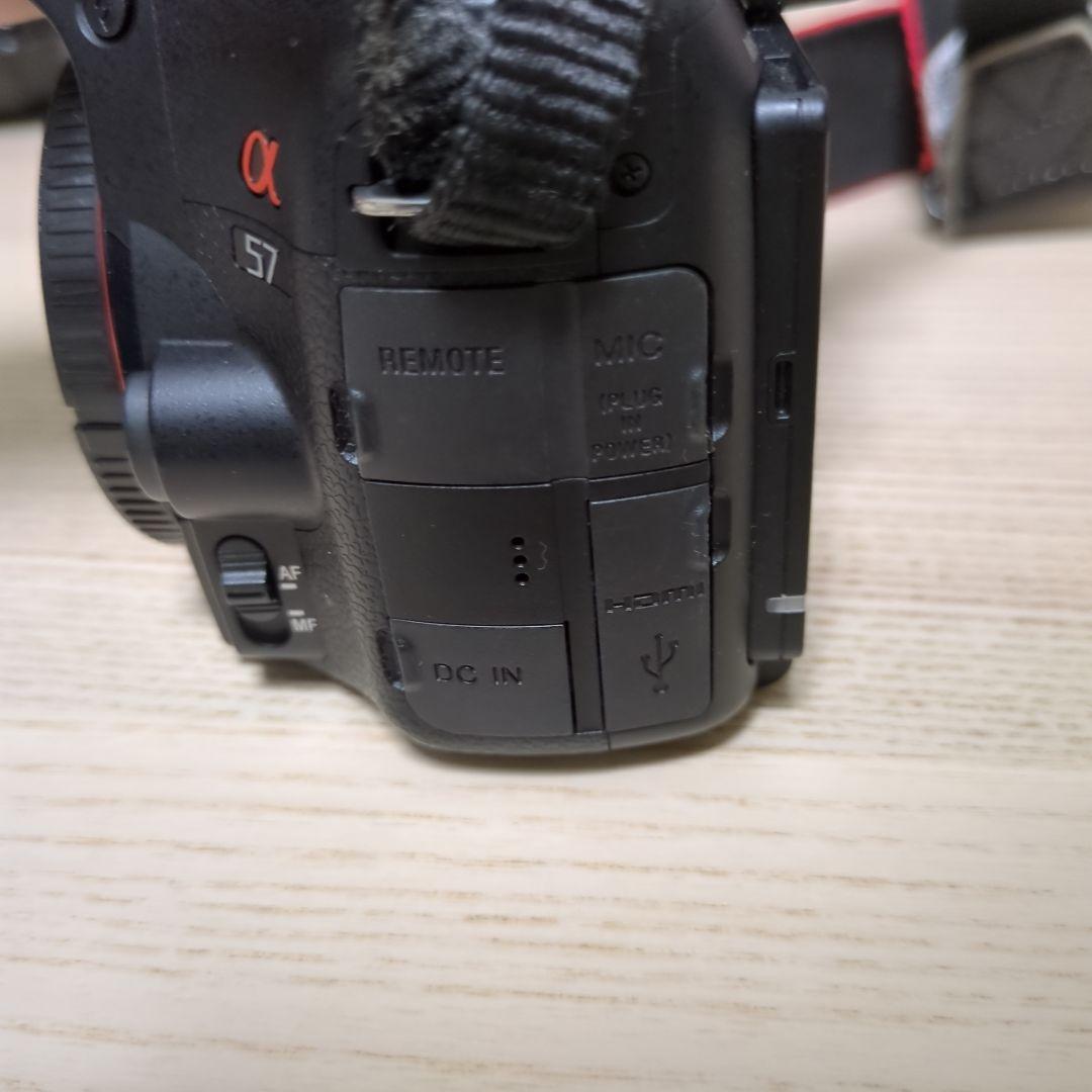 デジタル一眼 SONY α57 本体とレンズ3本セット
