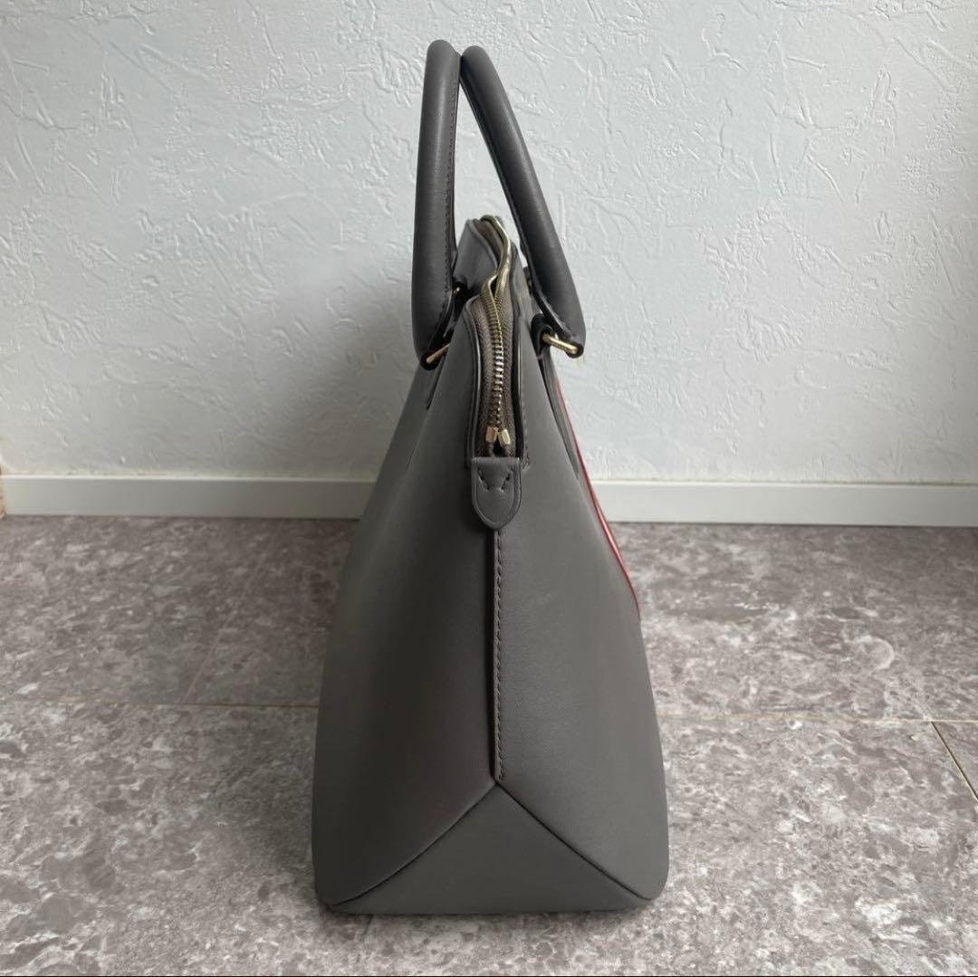 BALLY グレー ビジネスバッグ