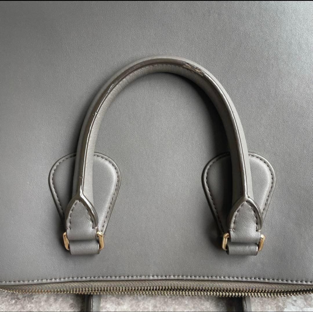 BALLY グレー ビジネスバッグ