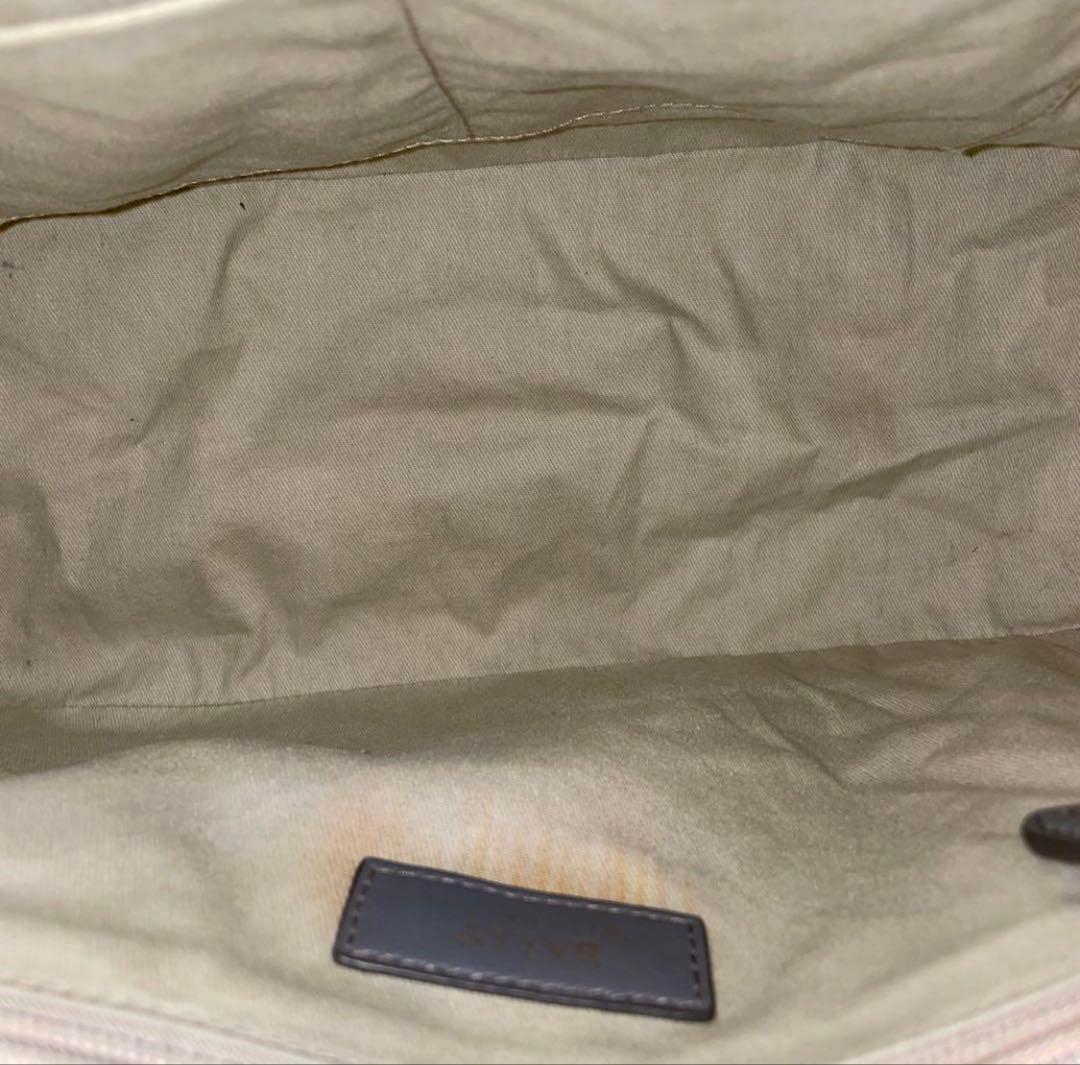 BALLY グレー ビジネスバッグ