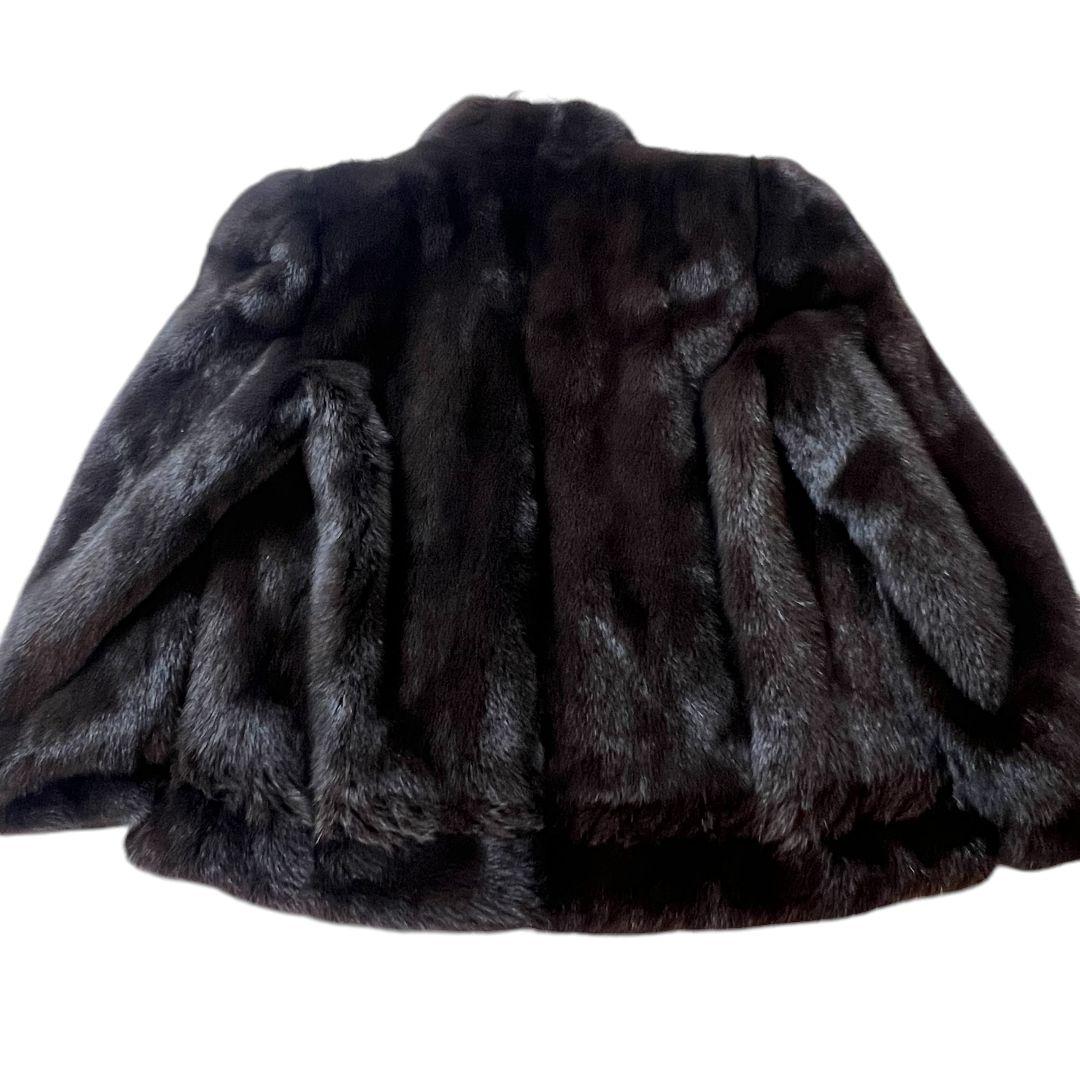 Mink Fur Coat ミンク Lサイズ ダークブラウン
