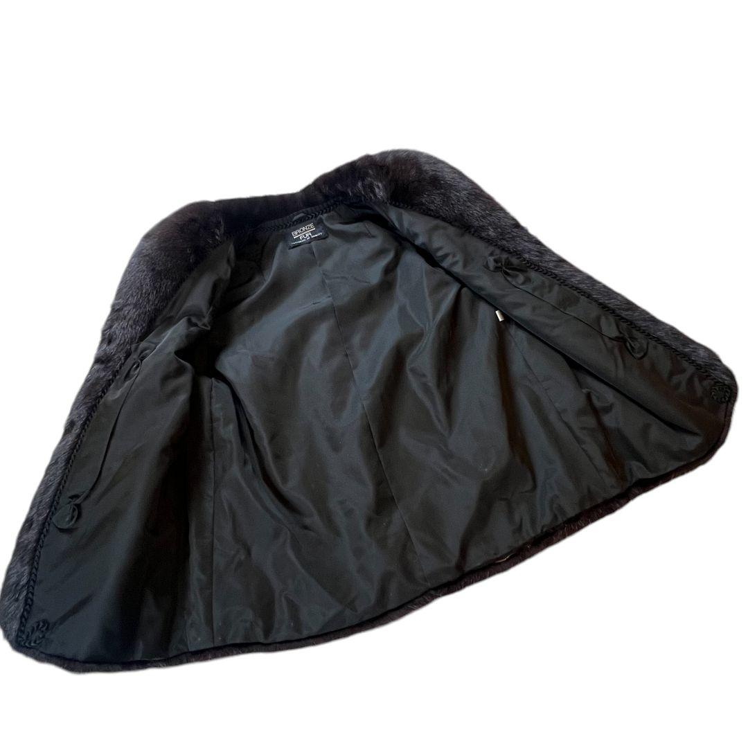 Mink Fur Coat ミンク Lサイズ ダークブラウン