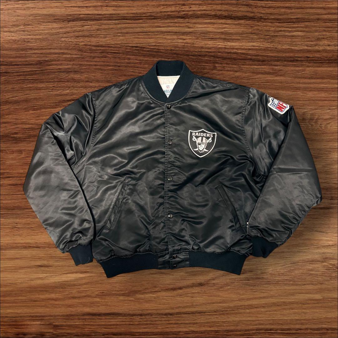 【希少】NFL RAIDERS スターター スタジャン 80s USA製 XL
