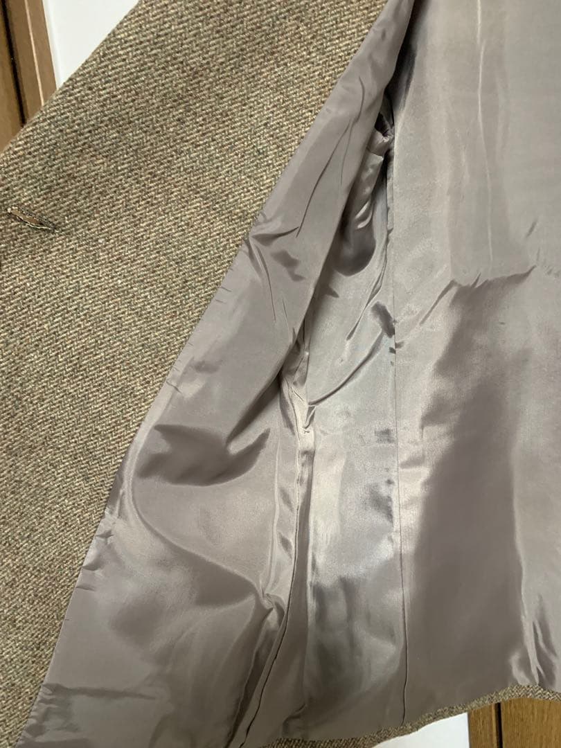 anuke Herringbone Wool Jacket ベージュ【美品】