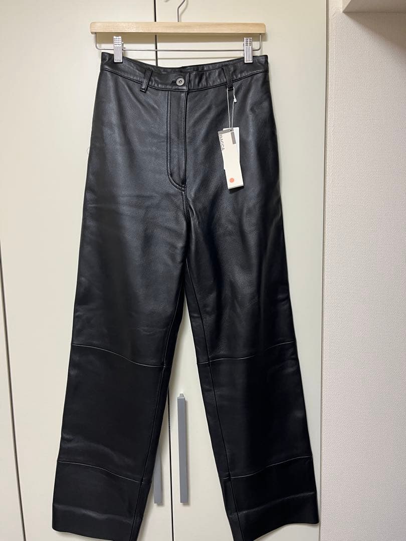 レザー製パンツ 黒 36サイズ