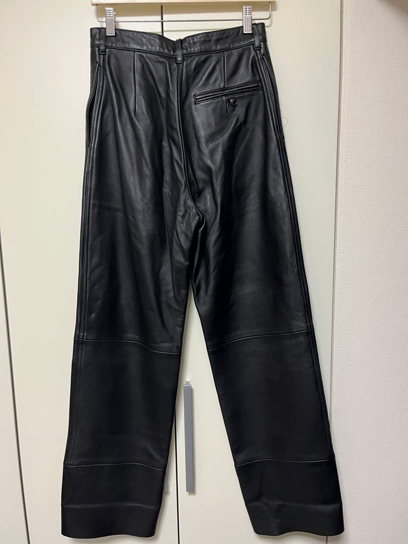 レザー製パンツ 黒 36サイズ
