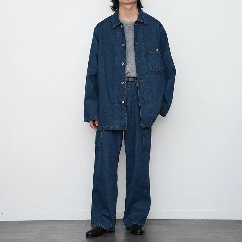 土日限定割引 ENCOMING オーバーサイズ カーバーオール / M~Lサイズ