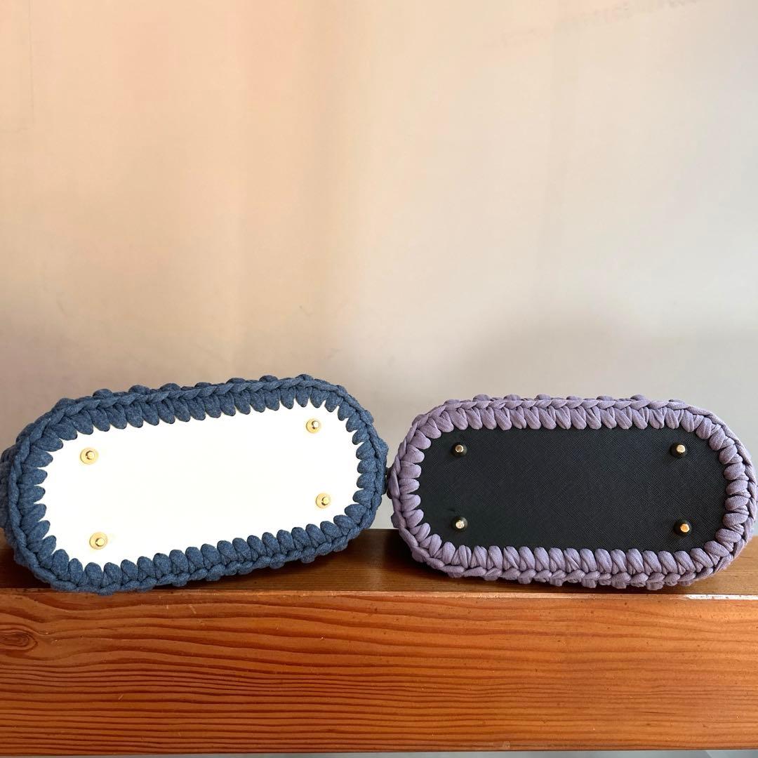 nana8様♡ズパゲッティ マルシェバッグ　ロシアヤーン