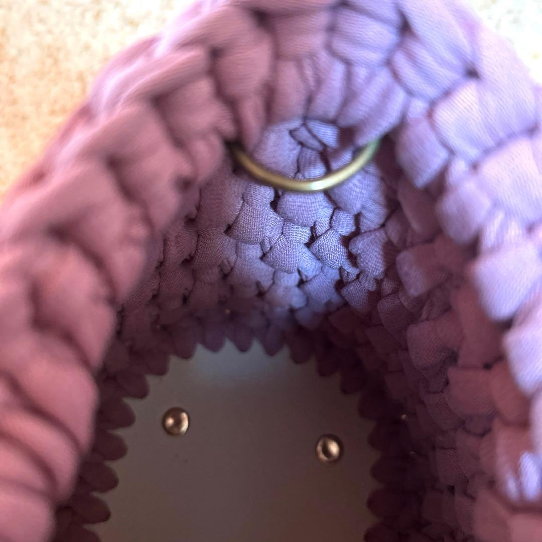 nana8様♡ズパゲッティ マルシェバッグ　ロシアヤーン