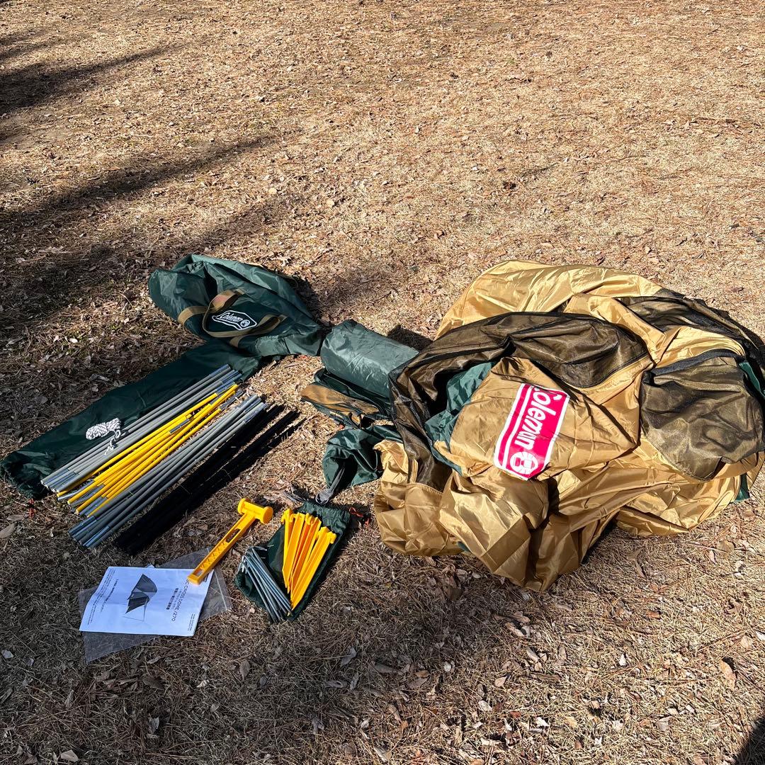 Coleman コールマン BC クロスドーム/270 キャノピーポール付