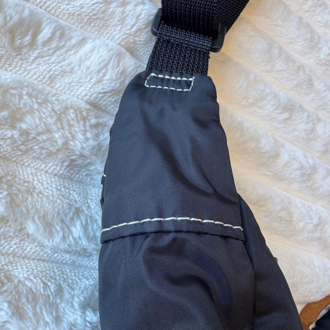 希少・廃盤PORTER REEF ハーフムーン ショルダーバッグ　黒