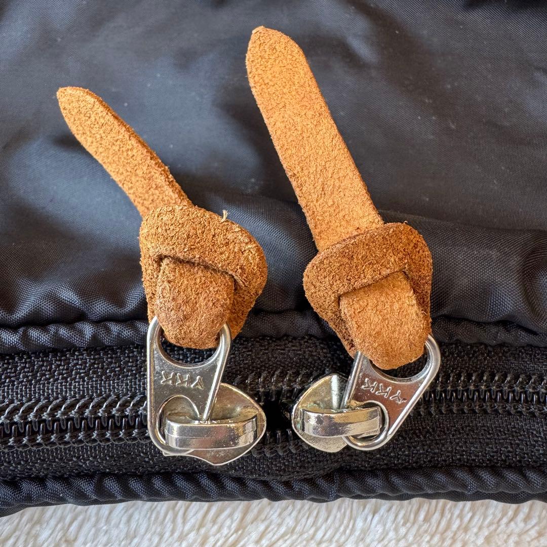 希少・廃盤PORTER REEF ハーフムーン ショルダーバッグ　黒