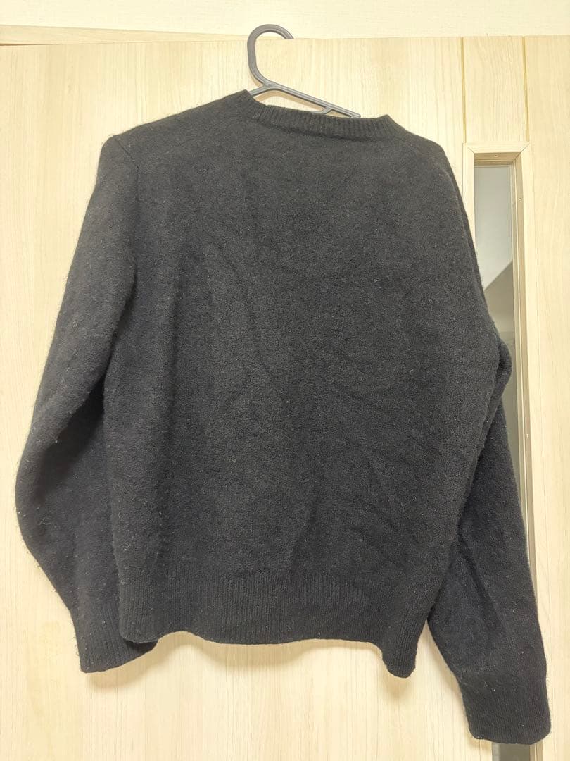 早い者勝ち　comoli 23awラムズウールクルーネックニット　サイズ:3