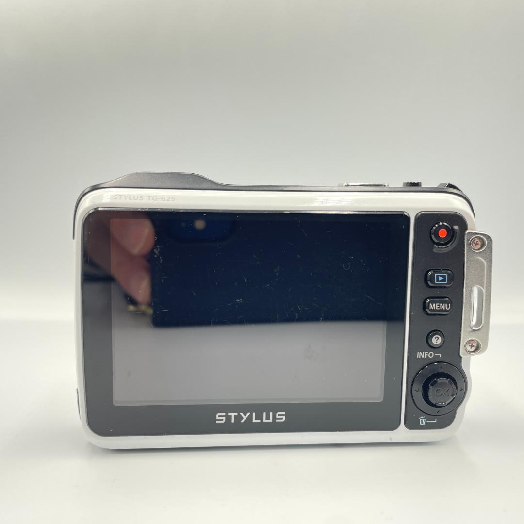 【動作品・転送特典無料あり】OLYMPUS TG-625 WHITE
