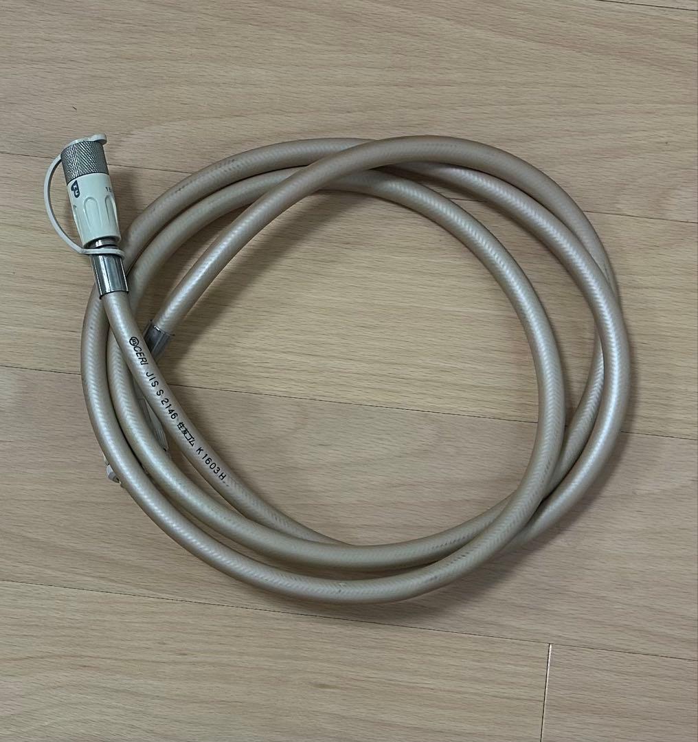 ガスファンヒーター　都市ガス　ノーリツ　大阪ガス　ホース2m付き