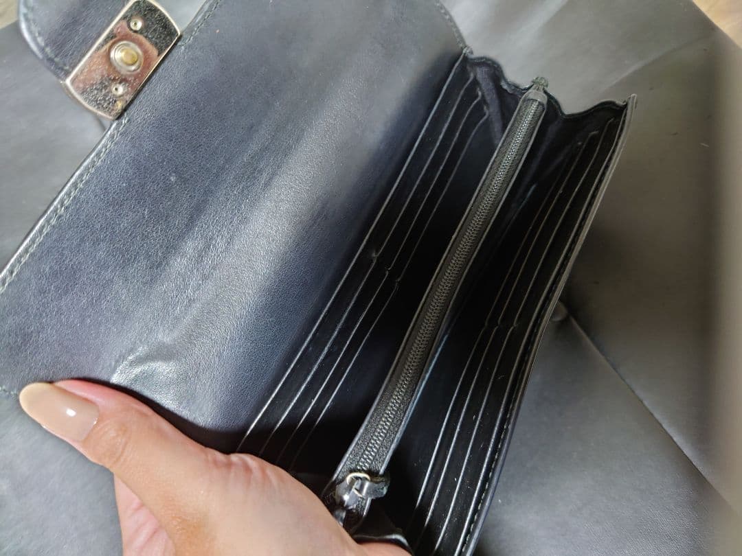 GUCCI インターロイキングブラック 長財布 キーケースセット