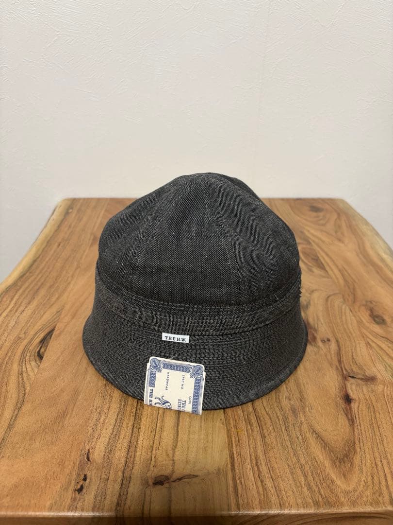 THE.H.W.DOG COバケットハット グレー