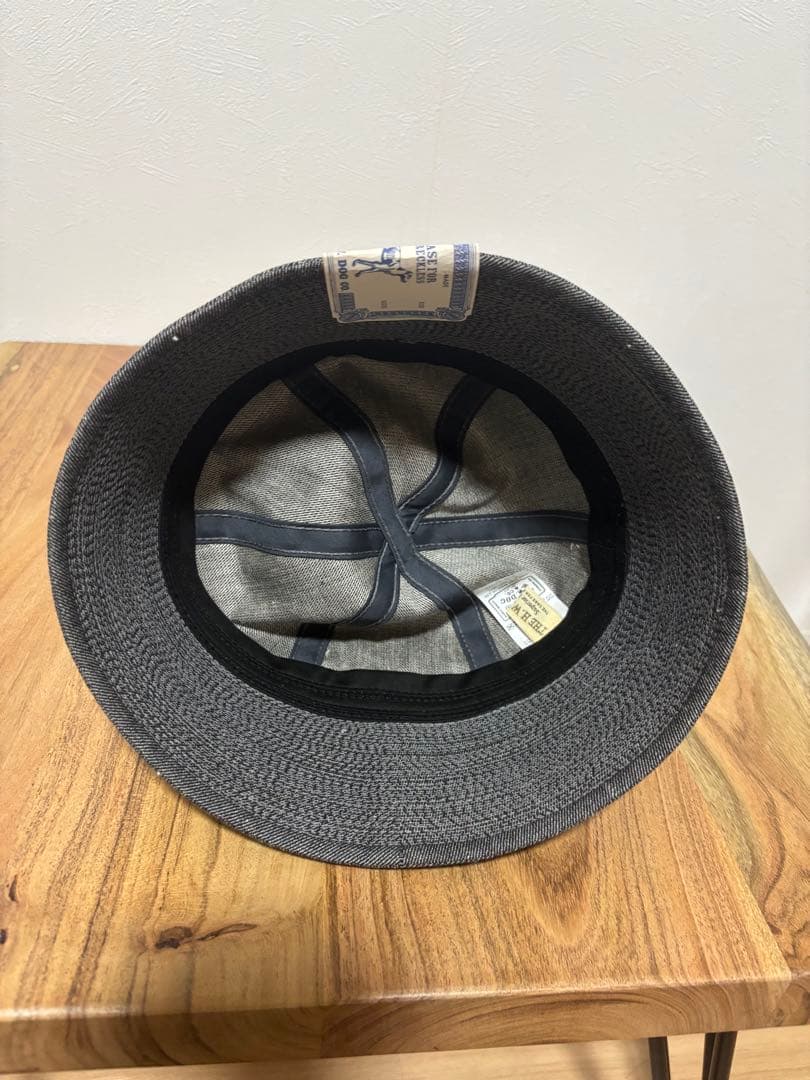 THE.H.W.DOG COバケットハット グレー