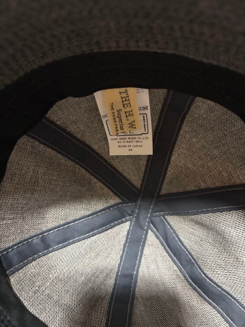 THE.H.W.DOG COバケットハット グレー