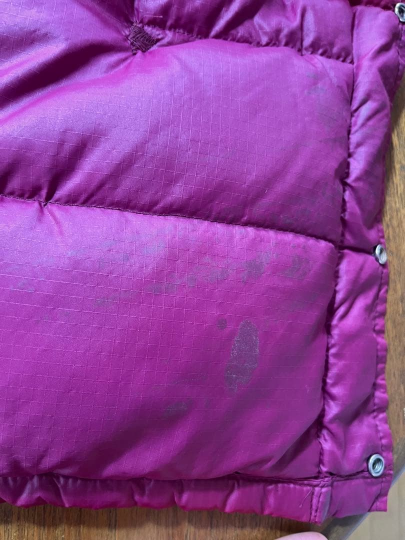 貴重！初期茶タグ！THE NORTH FACE ダウンベスト　ヴィンテージ