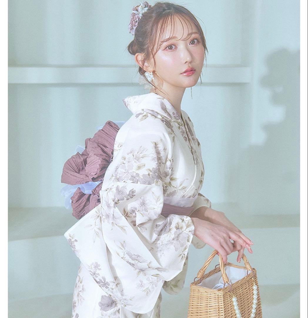 sugar 水彩フラワー 浴衣