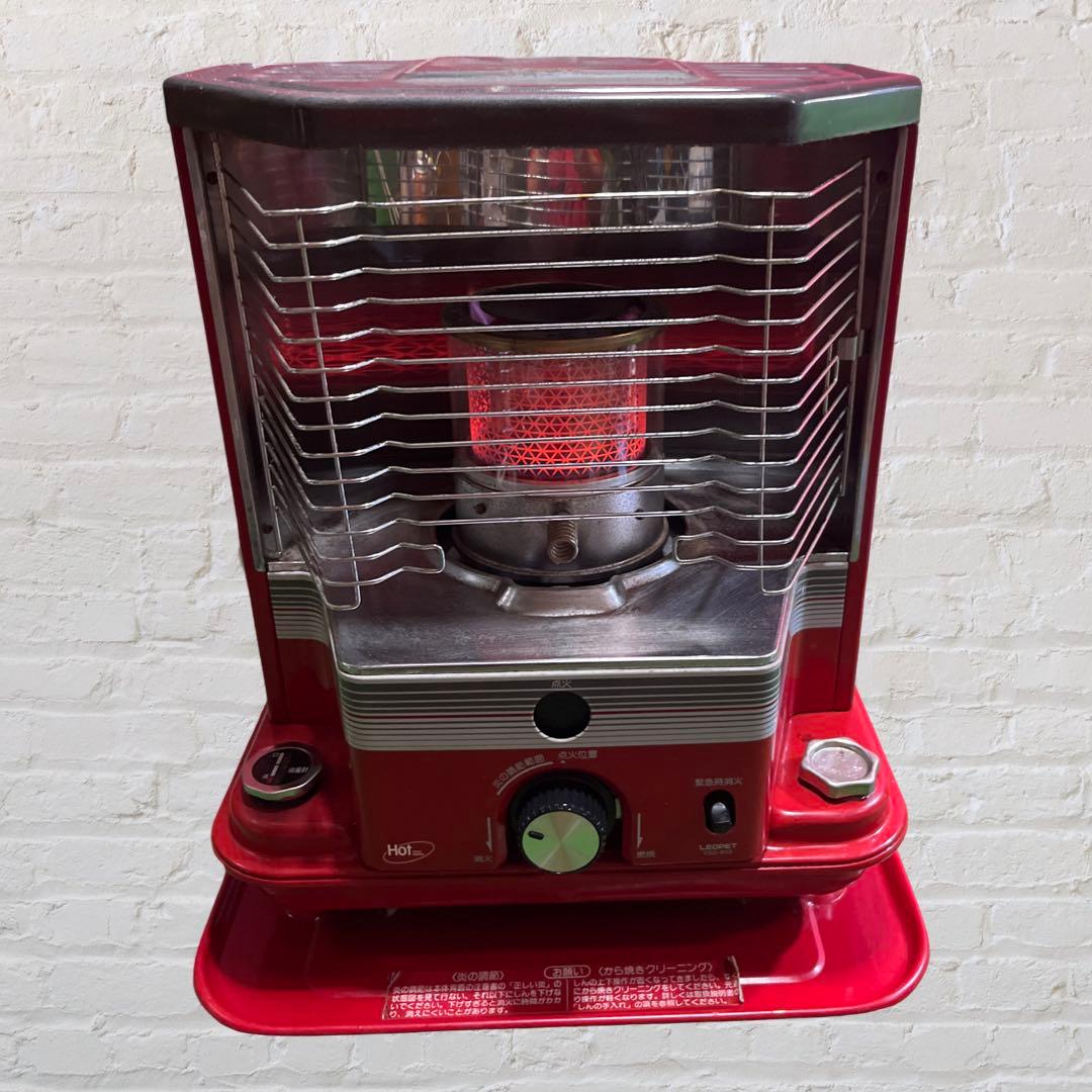 （中古品）トヨクニ　LEOPET KSD-603 レトロ　石油ストーブ。