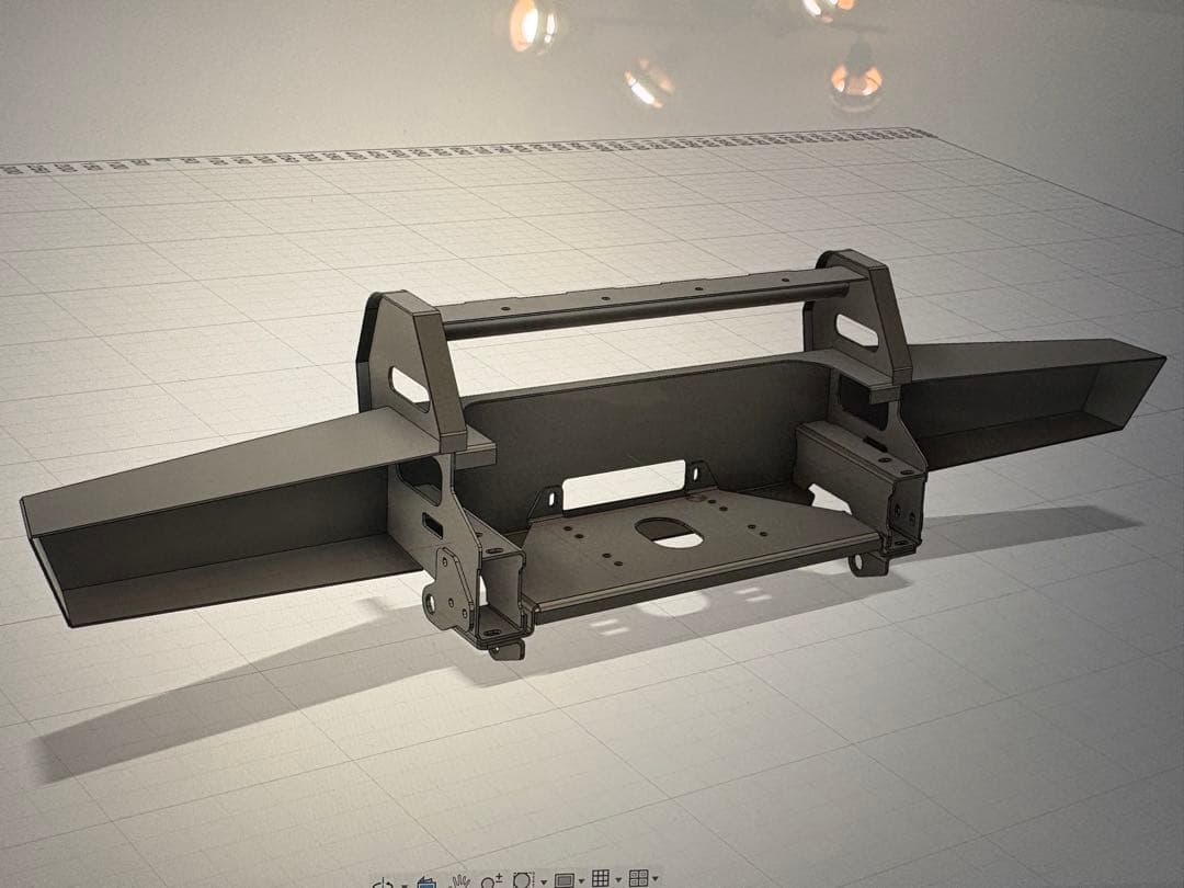 ゆーき　ランクル80 バンパー