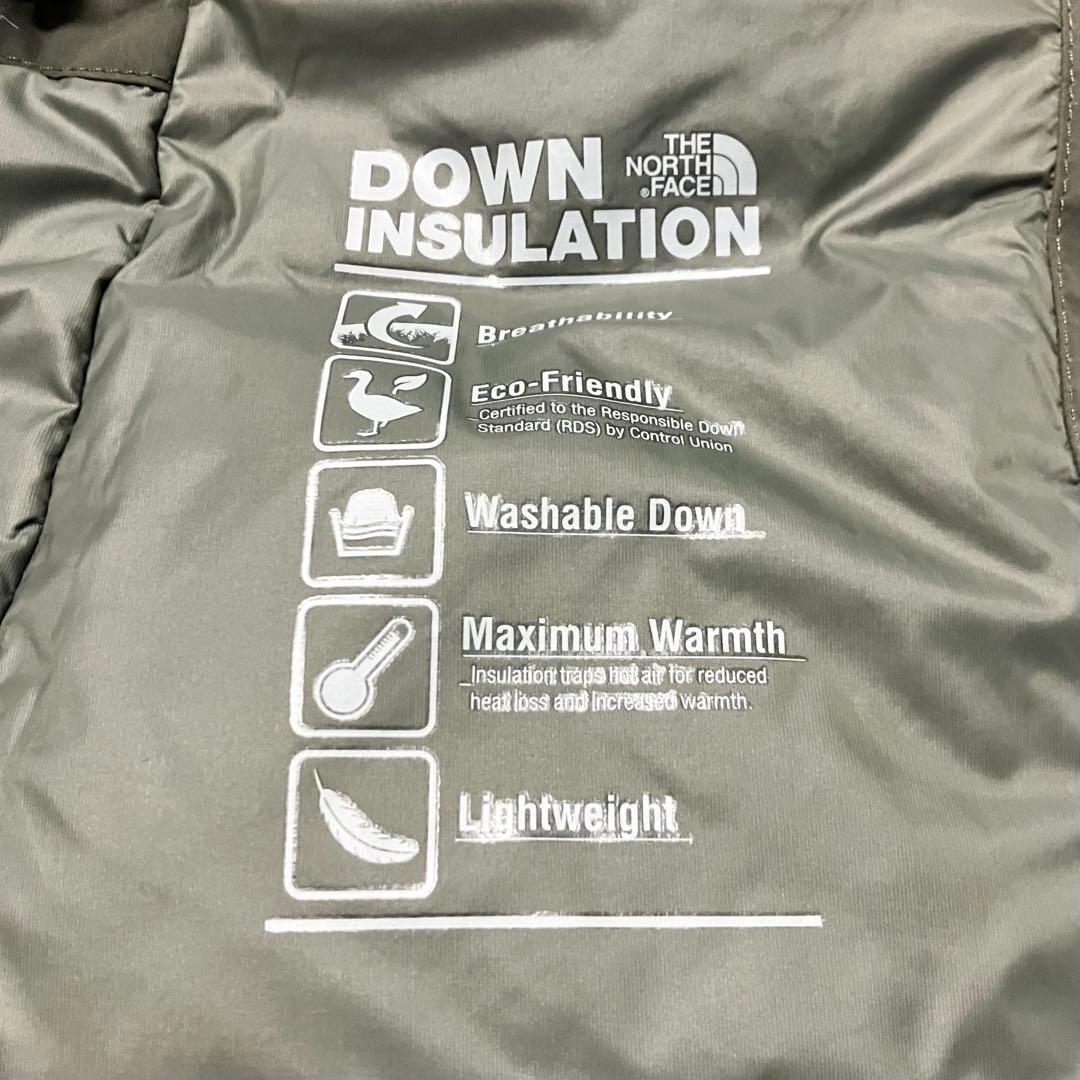 《珍品人気早い者勝ち》レディースノースフェイスモッズダウンコートホワイトレーベル