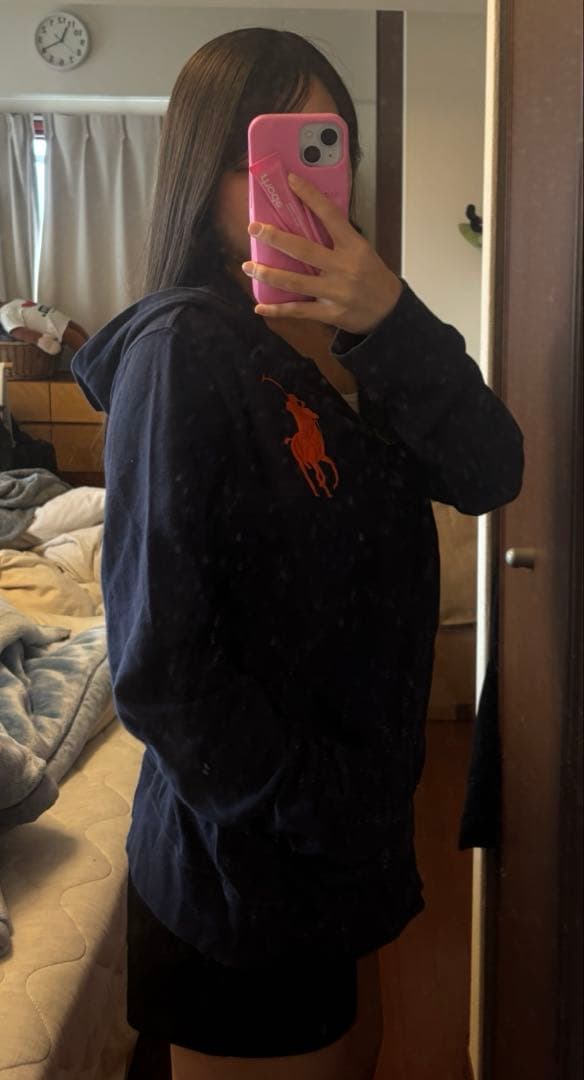 Ralph Lauren ビッグポニー　ジップアップパーカー　Kids L