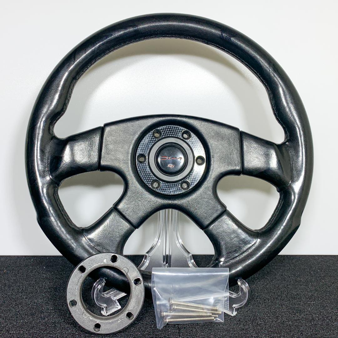 希少 Dino ディーノ ステアリング ホーンボタン・ボススペーサー・ネジ6本付