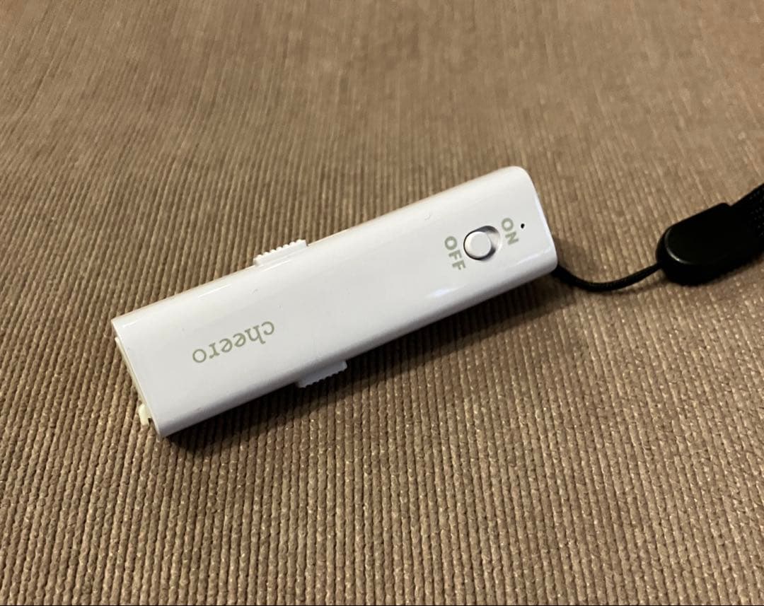 【値下】cheero Otocarti 骨伝導イヤホン収納袋付き