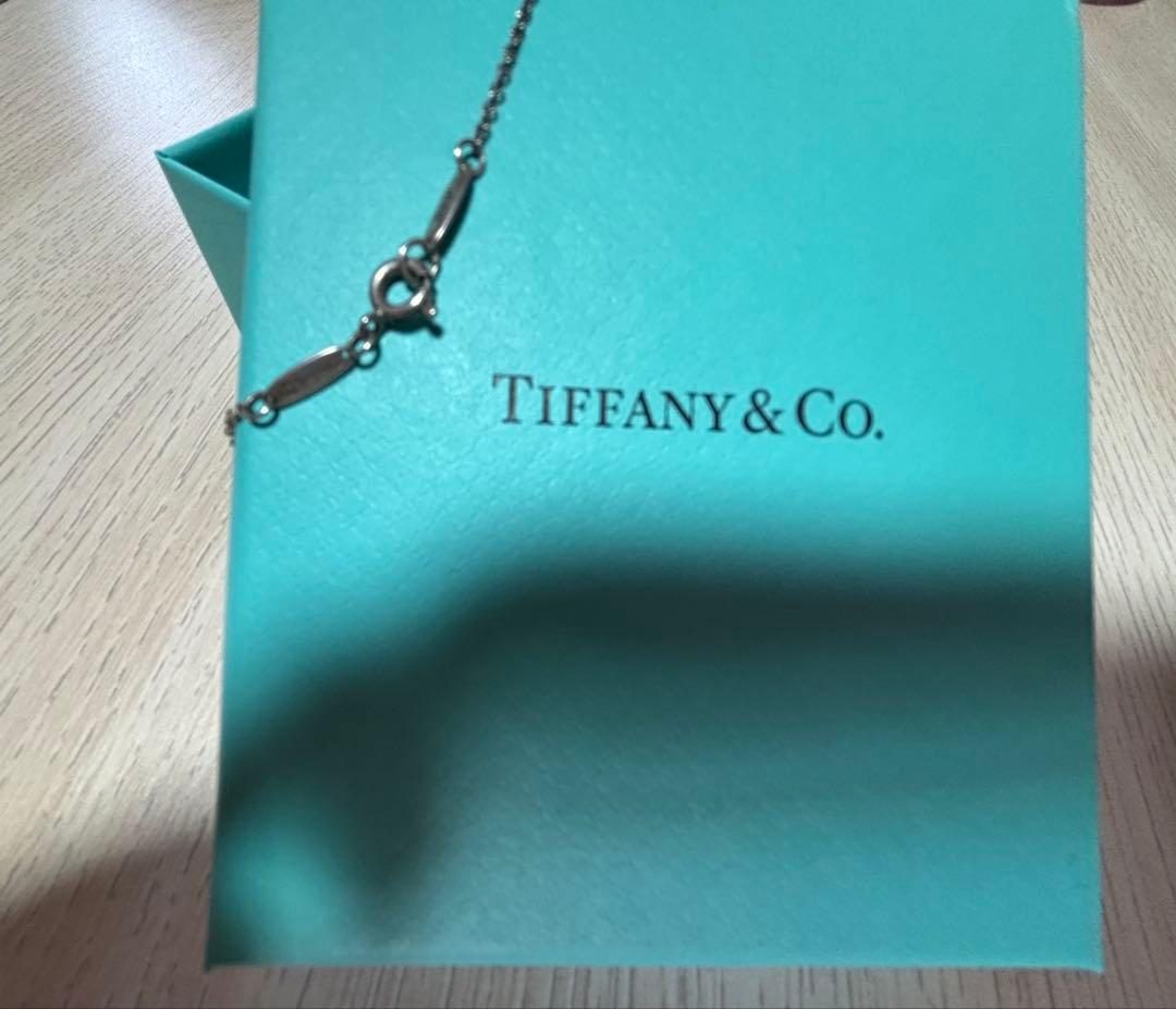 Tiffany & Co. オープンハートネックレス　デート　オフィスカジュアル