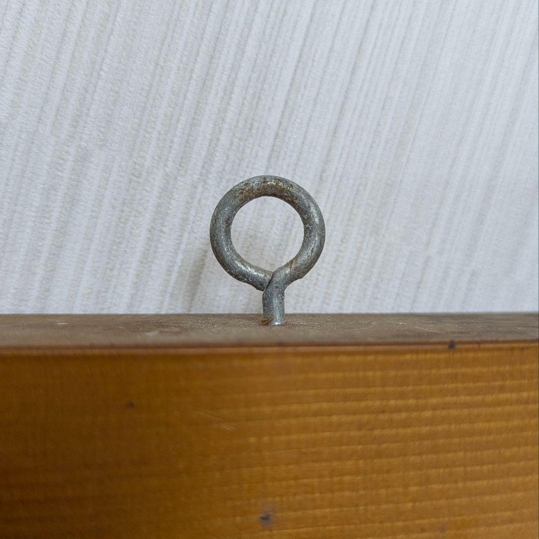 ✨ビンテージ激レア✨ 希少 開閉式 珠暖簾 ロング 欅カラー