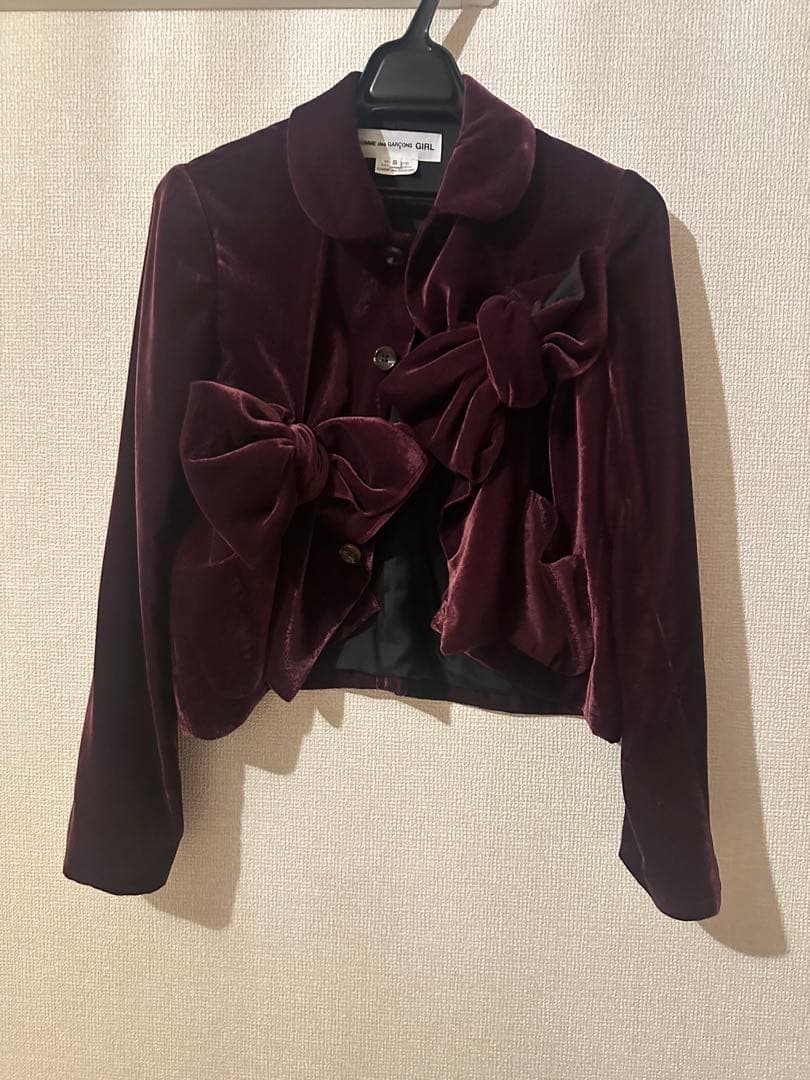 COMME des GARÇONS GIRLリボン付きジャケット