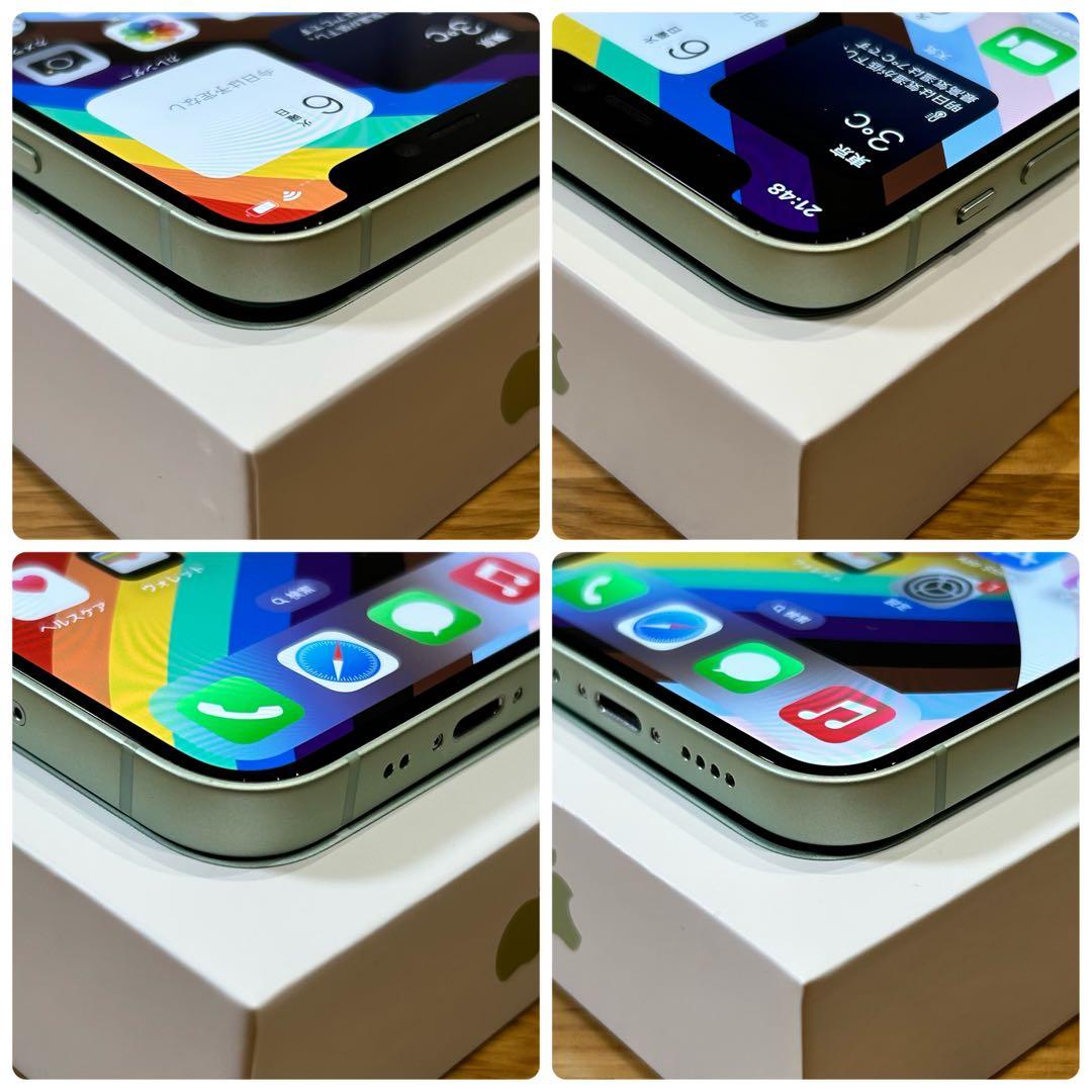 iPhone12 mini 本体 128Gb SIMフリー Green 100%