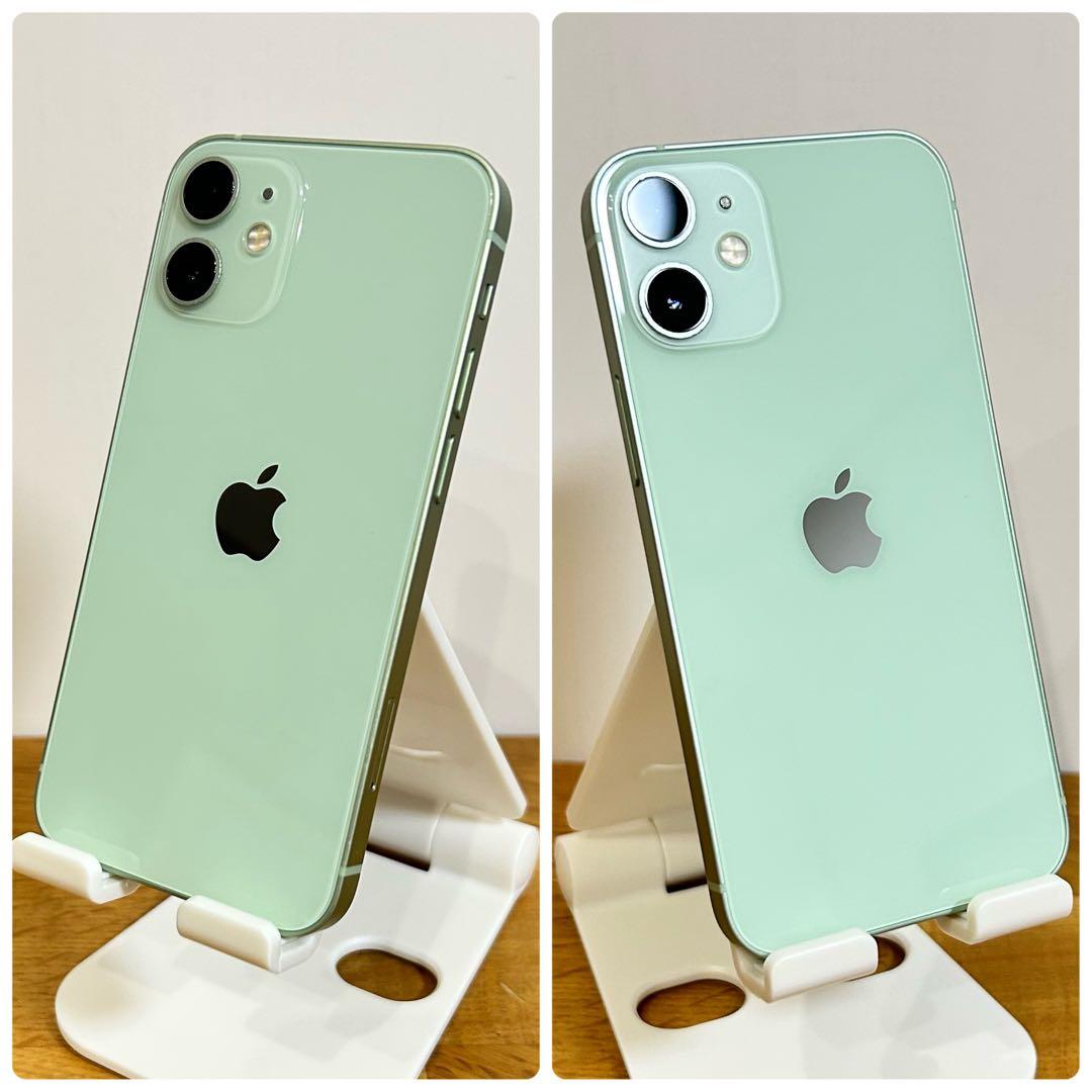 iPhone12 mini 本体 128Gb SIMフリー Green 100%