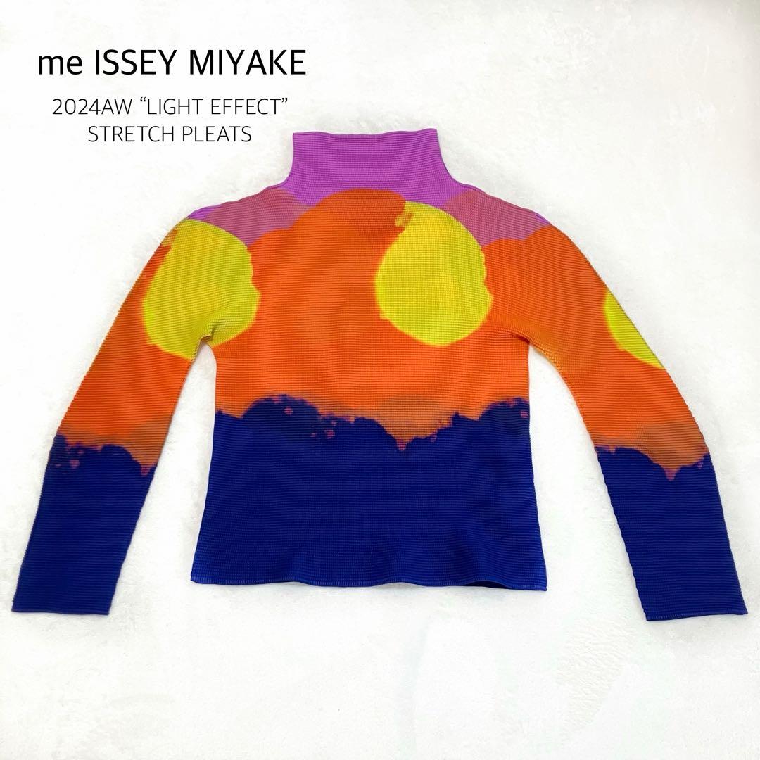 24AW me ISSEY MIYAKE ライトエフェクト ストレッチプリーツ