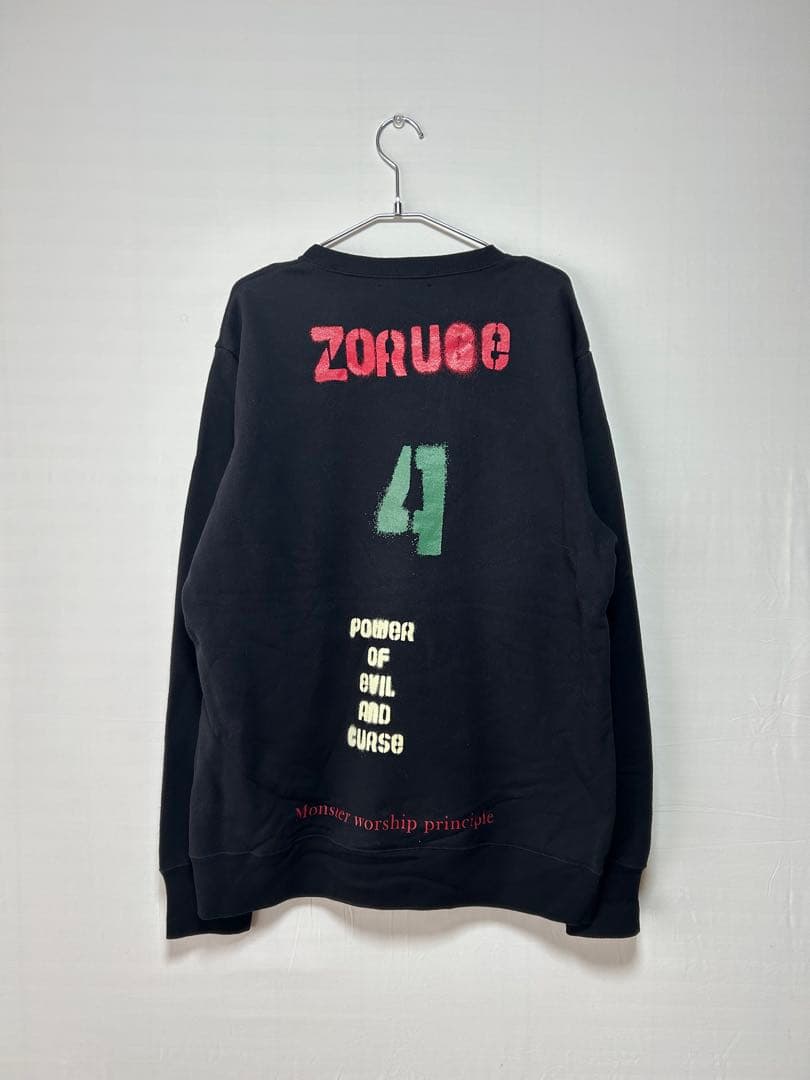 UNDERCOVER 19ss ZORUGE ナンバリング スウェット 3