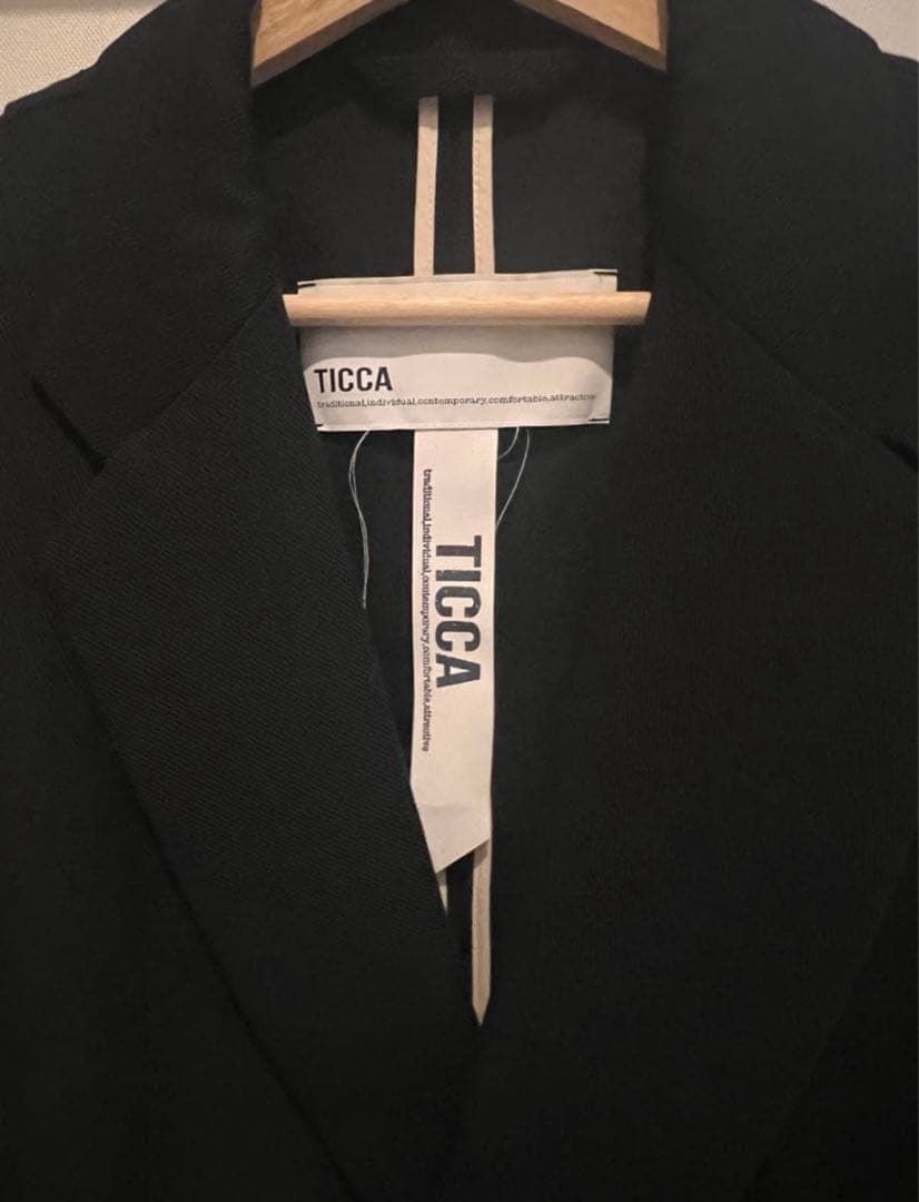 TICCA / ティッカ ウール リネン ダブル テーラードジャケット 2