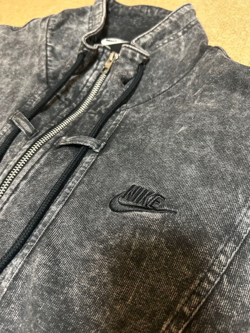 NIKE ナイキ チャレンジコート ケミカル加工 デニム ジャケット&キャップ