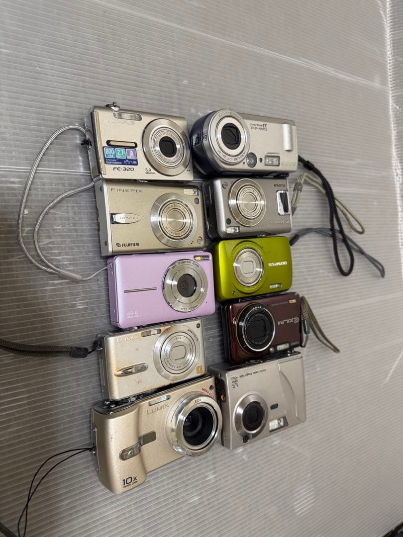 デジタルカメラ10台 ジャンク