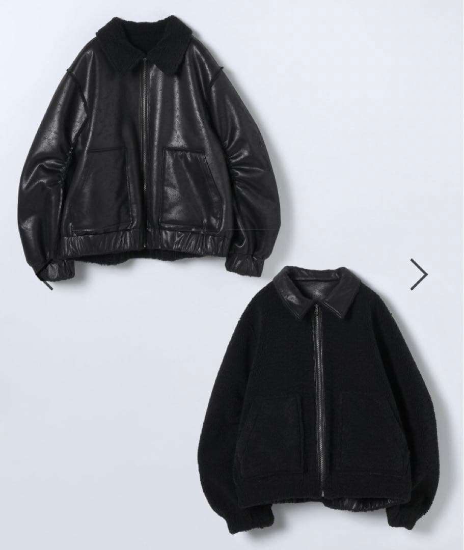 JEANASIS リバーシブルモンスターブルゾン