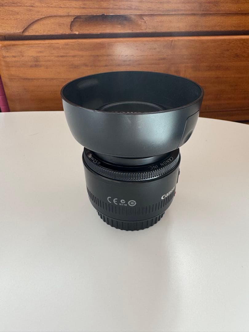 レンズ(単焦点) Canon EF 50mm f/1.8 II + ES-62