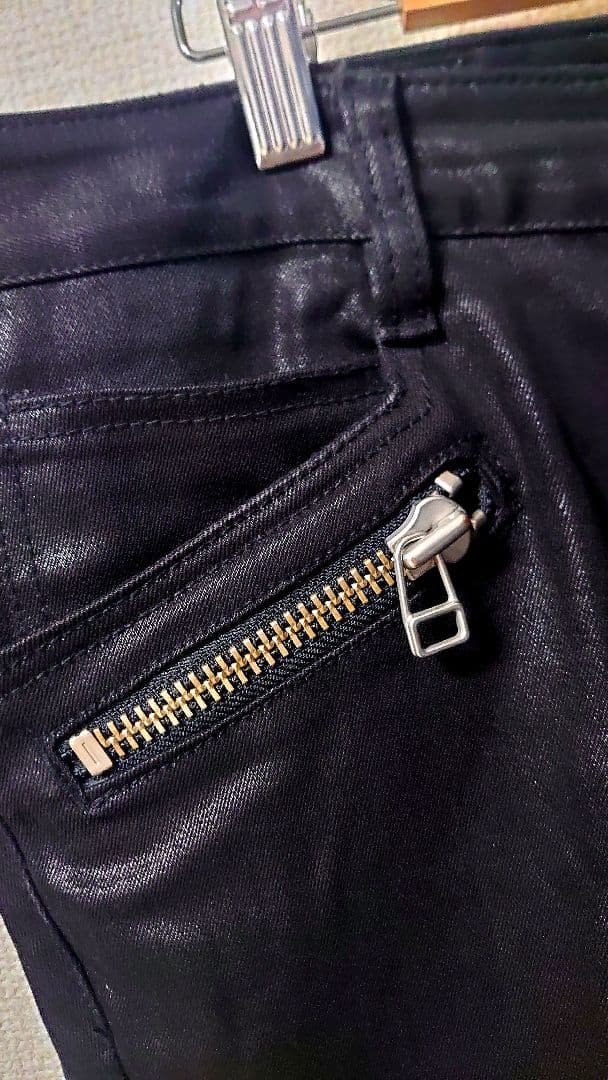 貴重☆完売☆稲葉浩志着コーティングバイカーパンツNOID☆lgb