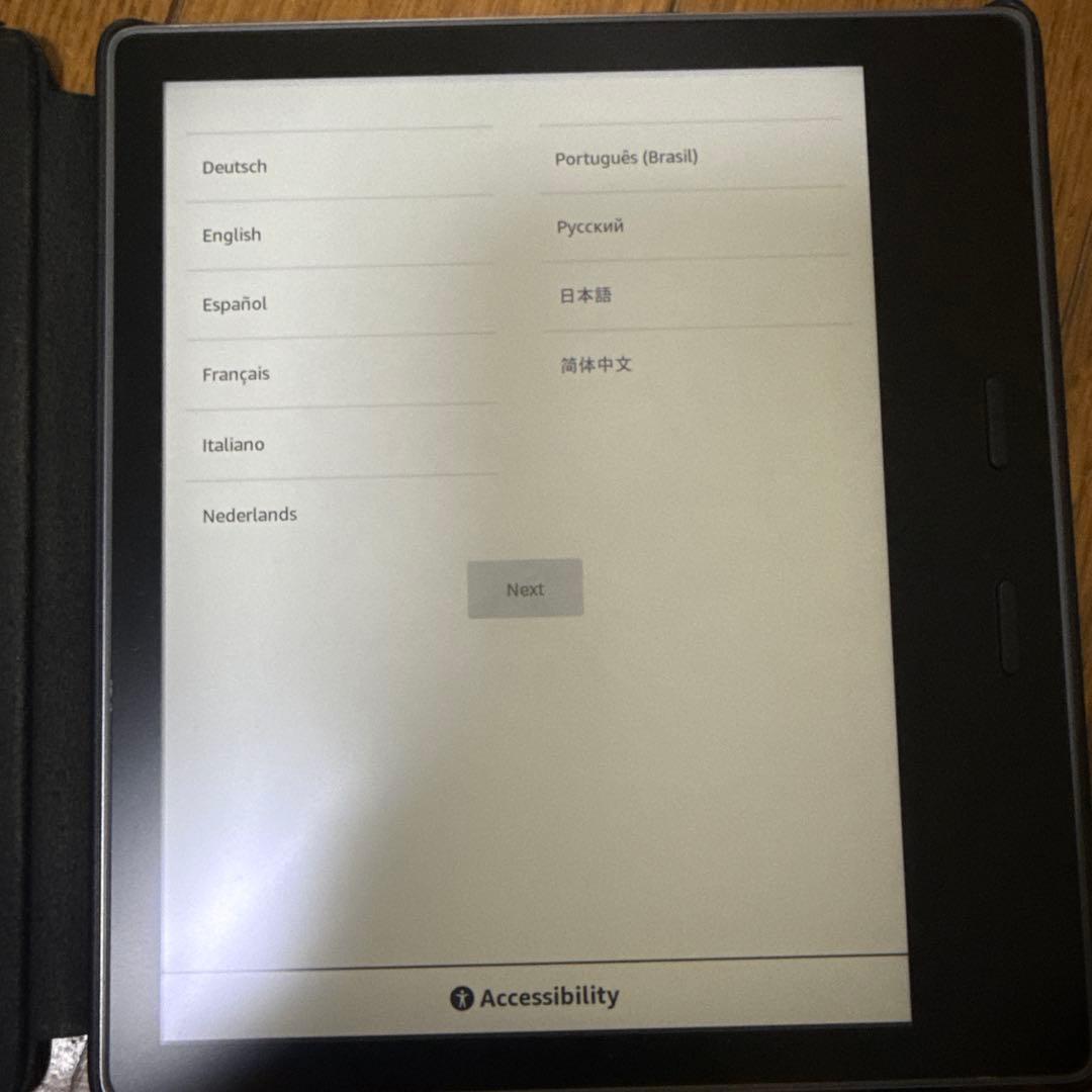 Kindle Oasis 色調節ライト搭載 GB