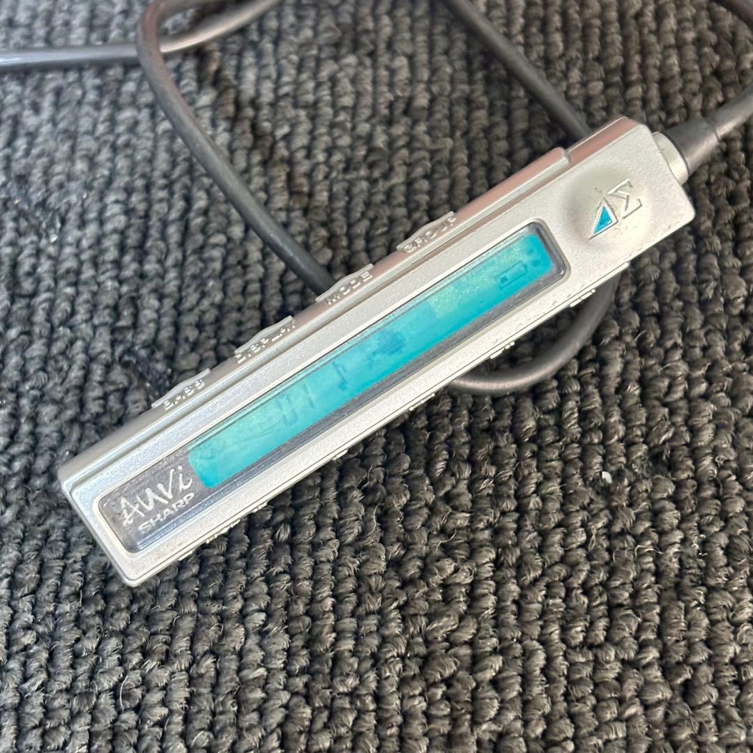 動作品 SHARP MD-DS9 MDプレーヤー シャープ シルバー リモコン付