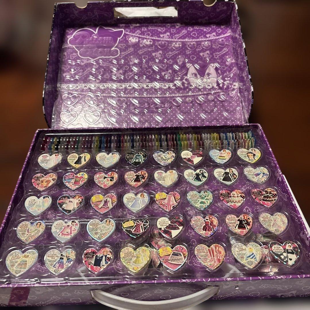 値下げしました✨️柄ありのみプリズムストーン86個ケース付き‼️