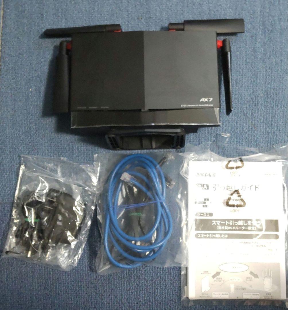 【美品】BUFFALO WXR-5700AX7P Wi-Fiルーター