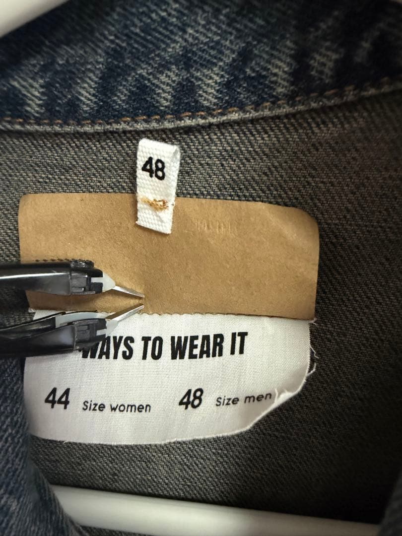 MM6 デニムジャケット　size:48