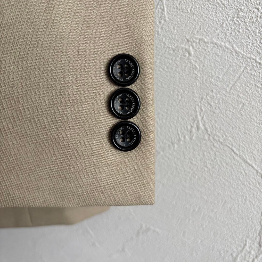 ❣️早い者勝ち新品 タケオキクチ テーラードジャケット LL ベージュ 吸汗速乾